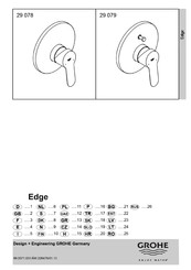 Grohe SIKOBGPRO215 Manual