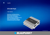 Blaupunkt GTA 200 Flash Operating And Installation Instructions