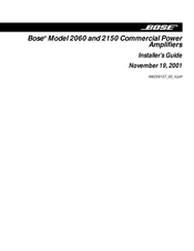 Bose 2060 Installer's Manual