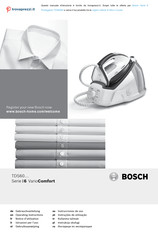 Bosch VarioComfort TDS6080 Operating Instructions Manual