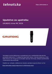 Grundig 01M-GMS3540-2321-01 User Manual