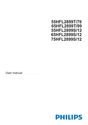 Philips 65HFL2899T/99 User Manual