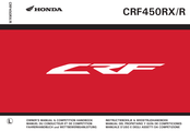 Honda CRF450RX 2019 Owner's Manual & Competition Handbook