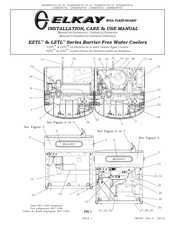 Elkay EZTL EZSTLDDLC Installation, Care & Use Manual