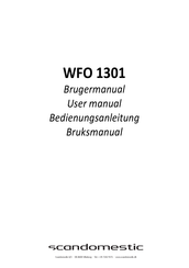 Scandomestic WFO 1301 User Manual