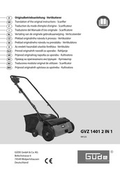 GÜDE 94123 Translation Of The Original Instructions