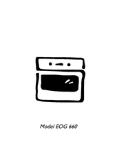 Electrolux EOG660MSN Manual