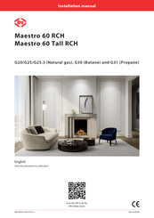 Dru Maestro 60 RCH Installation Manual