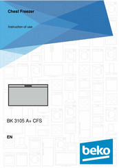Beko BK 3105 A+ CFS Instructions For Use Manual