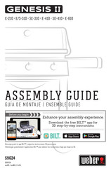 Weber GENESIS II E-210 Assembly Manual