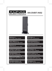 König Electronic KN-DVBT-IN52 Manual