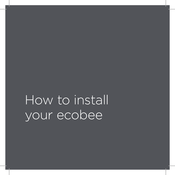 Ecobee EB-STATE5BX-01 How To Install
