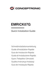 Conceptronic 110014007101 Quick Installation Manual