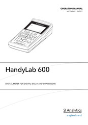 Xylem SI Analytics HandyLab 600 Operating Manual