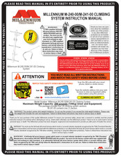Millennium M-240-00 Instruction Manual