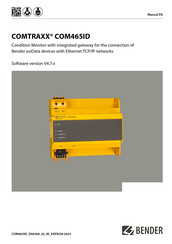 Bender COMTRAXX COM465ID Manual