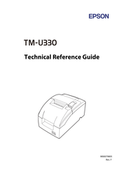 Epson TM-U330 Series Technical Reference Manual
