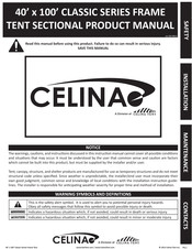 Celina CLASSIC SERIES FRAME Product Manual