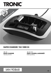 Tronic 90868 Operating Instructions Manual