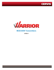 Cervis WARRIOR MCB-9XW Manual