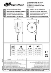 Ingersoll-Rand BHR8 Instruction Manual