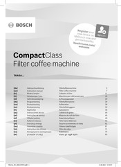 Siemens CompactClass TKA3A031/01 Instruction Manual
