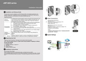 weintek CMT G03 Series Installation Instruction