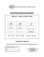 Summit Classic Collection CL24BV Instruction Manual