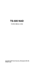 Thermo King TS-500 30 SR Manual