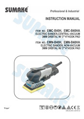 Sumake EMN-B40H Instruction Manual