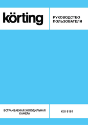 KORTING KSI 8181 Manual