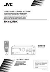 JVC RM-SR630RU Instructions Manual