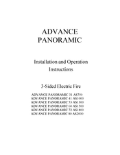 Advance acoustic PANORAMIC 72 AS1800 Assembly, Installation And Operation Instructions