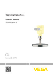 Vega VEGABAR 80 Series Operating Instructions Manual