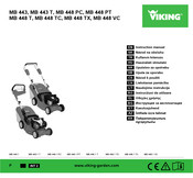 Viking MB 443 T Instruction Manual