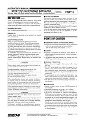 M-System PSP10 Instruction Manual