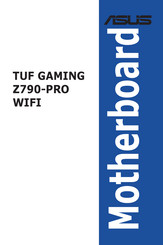 Asus TUF GAMING Z790-PRO WIFI Manual