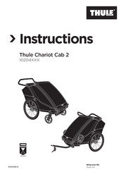 Thule Chariot Cab 2 Instructions Manual