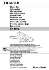 Hitachi Koki CS 40EA Handling Instructions Manual