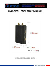Suntor CD15NMT-MiNi User Manual