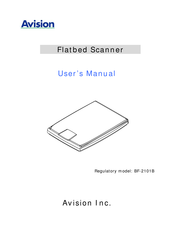 Avision BF-2101B User Manual