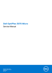 Dell OptiPlex 3070 Microo Service Manual