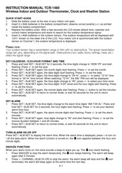 Denver TCR-1480 Instruction Manual