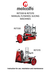 Metcalfe RET330 Manual