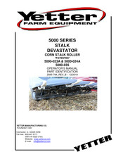 Yetter 5000-035 Operator's Manual