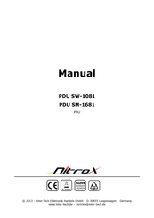 Inter-Tech Nitrox SW-1081 Manual