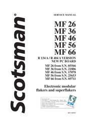 Scotsman 05566 Service Manual