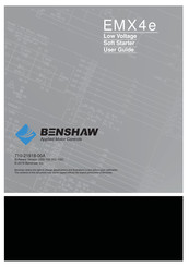BENSHAW EMX4e-0550B User Manual