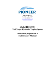 Pioneer HR1500H Installation, Operation & Maintenance Manual