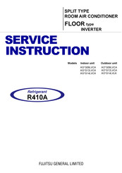 Fujitsu AG G14LVCA Series Service Instruction